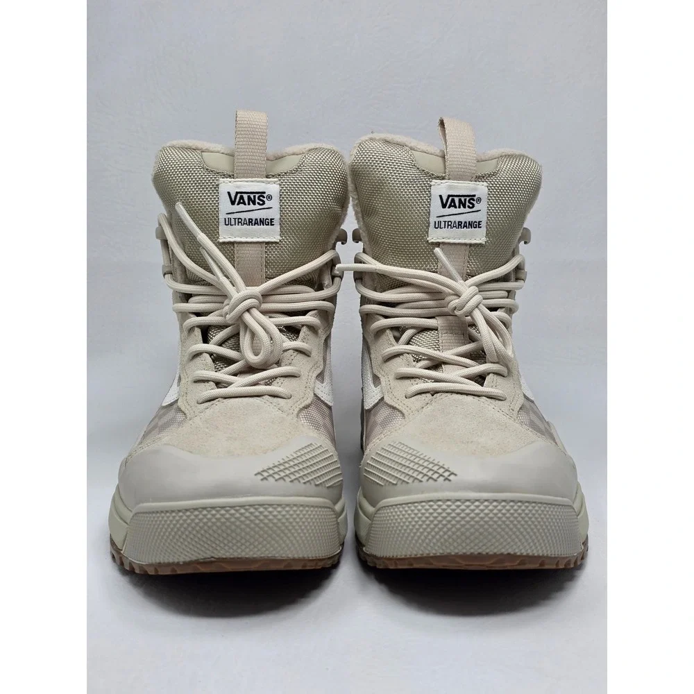 Vans UltraRange EXO Hi MTE-2 Tan Beige Waterproof Cold Weather Boots Men 8.5 NEW
